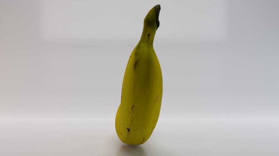 Banana Low-poly 3D model_3