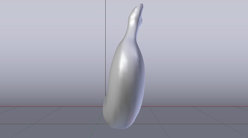 Banana Low-poly 3D model_21