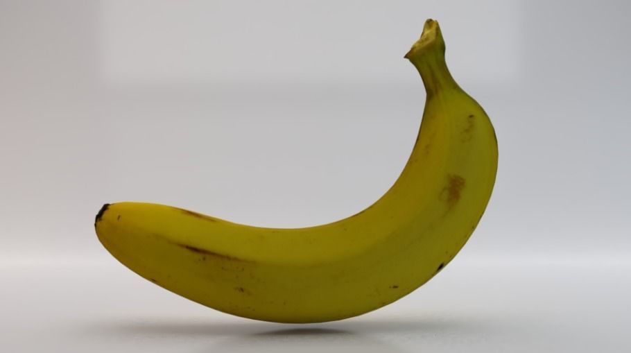 Banana Low-poly 3D model_4