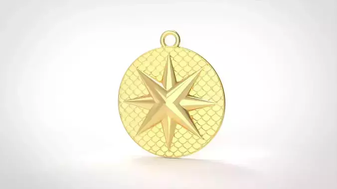 Model 375 Star Snake Pendant