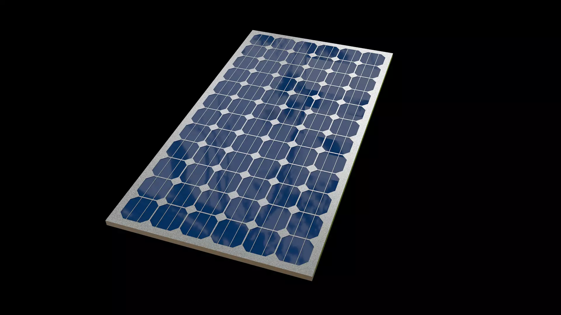 Solar Panel 3D Model 3D model