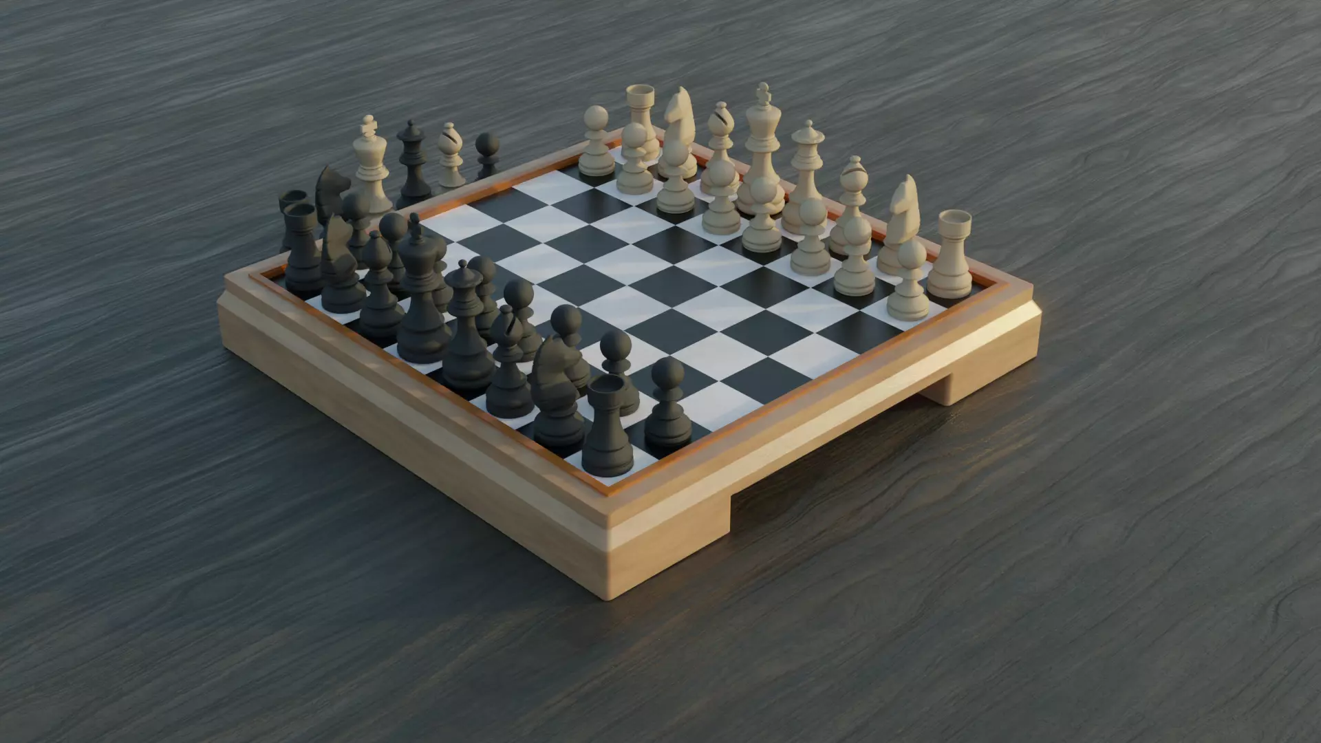 Classic Chess Free 3D model_0