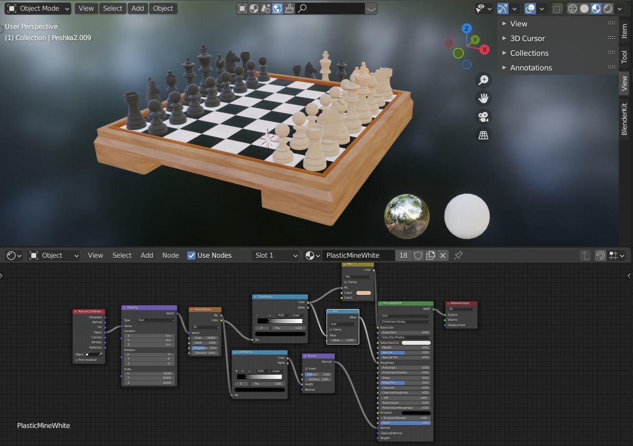 Classic Chess Free 3D model_3