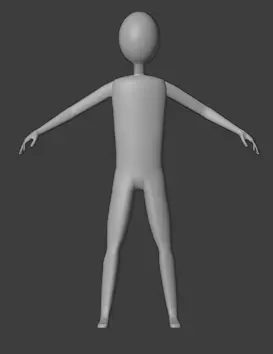 Base Character - Rigged FBX free 3D model rigged | CGTrader