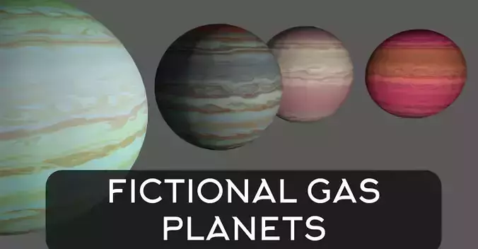Fictional Gas Planets