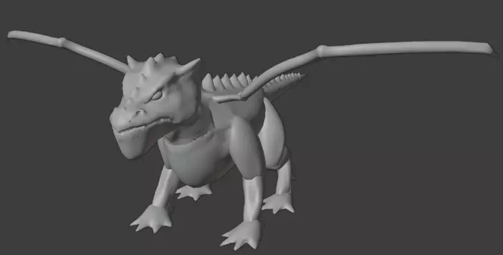 Dragon dinosaur Free 3D model