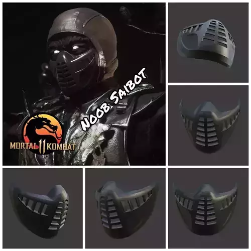Noob Saibot mask from Mortal Kombat 11 - Jianshi