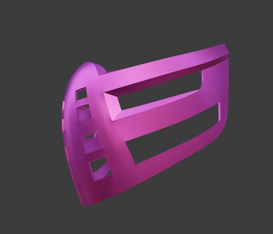 Rain mask from Mortal Kombat 11 - Classic 3D print model_8