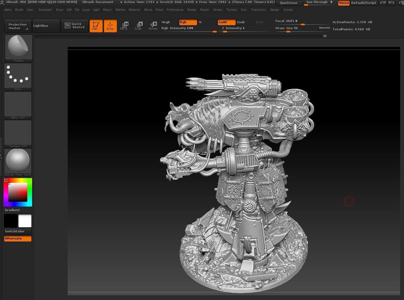 EPIC - ARMAGEDDON titan set 3 - The RhinoHunter 3D print model_5
