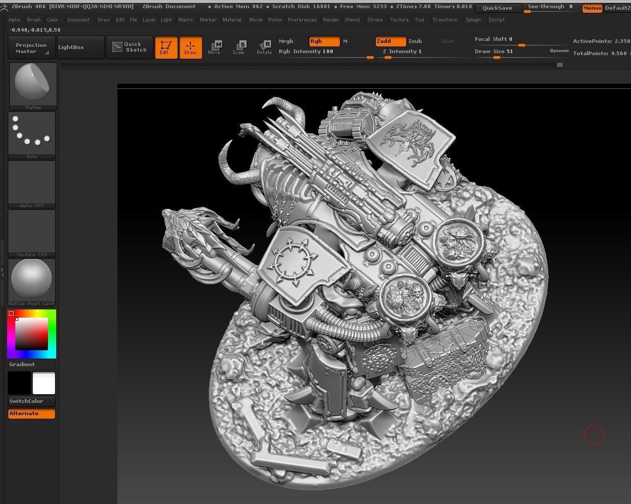 EPIC - ARMAGEDDON titan set 3 - The RhinoHunter 3D print model_12