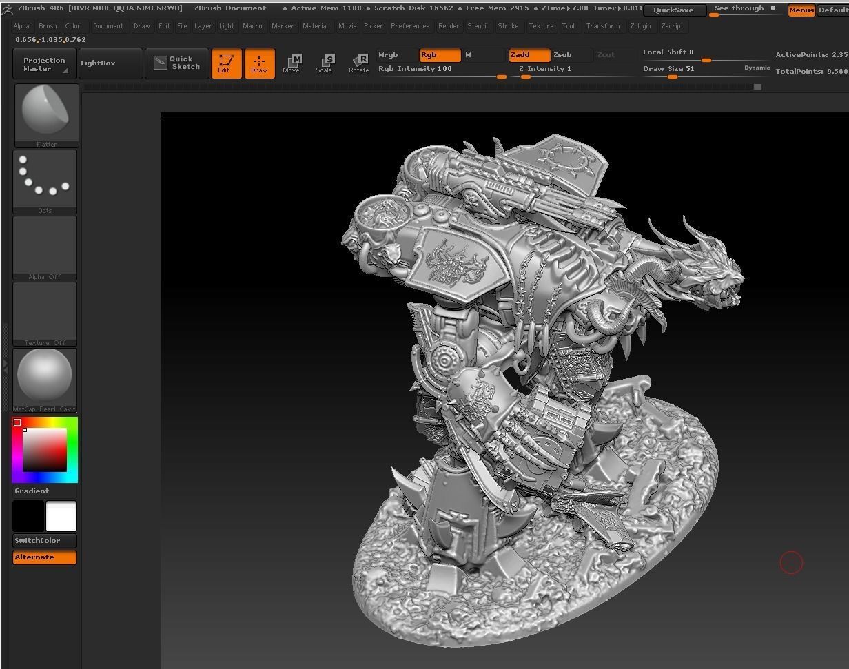 EPIC - ARMAGEDDON titan set 3 - The RhinoHunter 3D print model_10