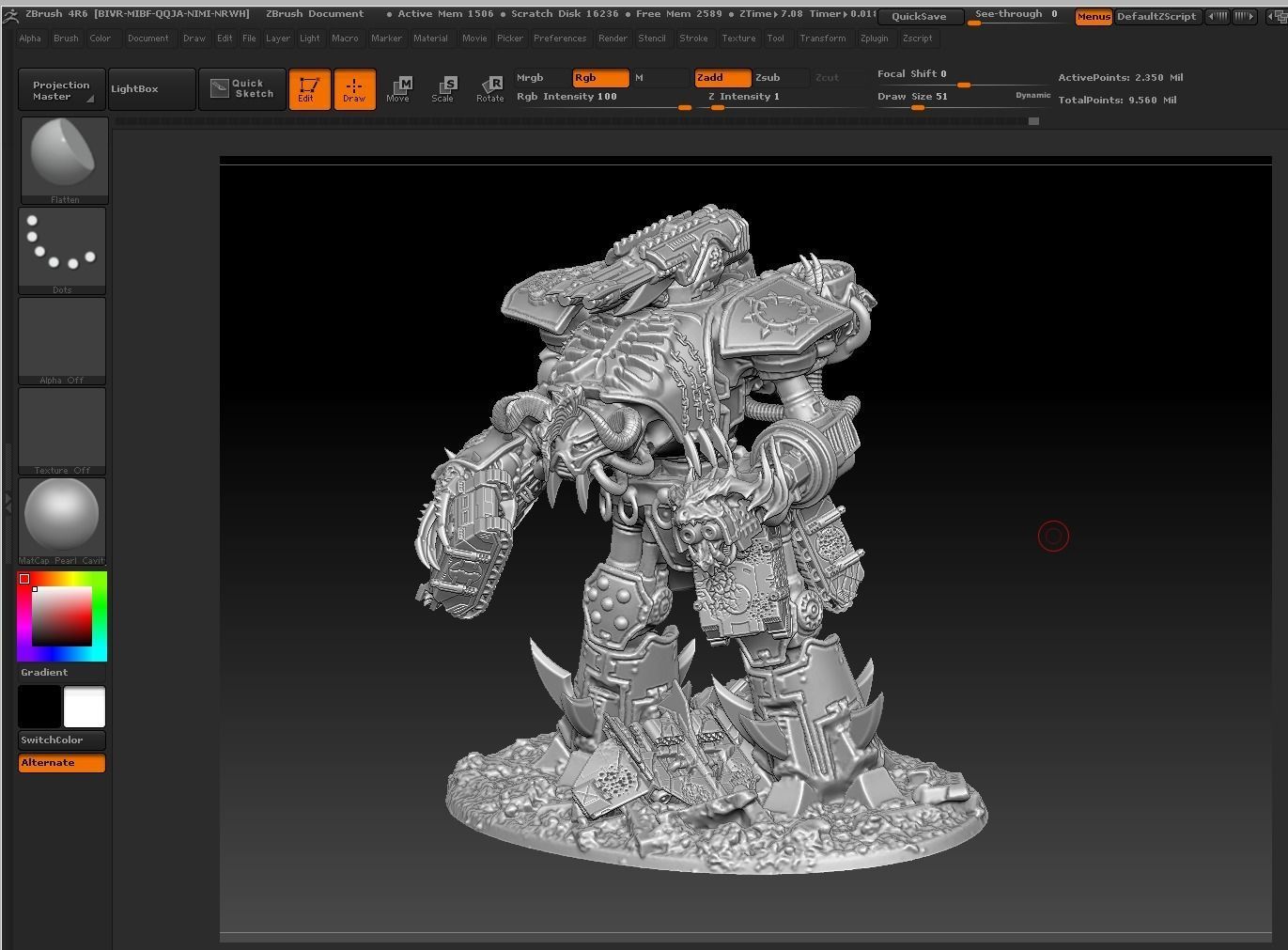 EPIC - ARMAGEDDON titan set 3 - The RhinoHunter 3D print model_1