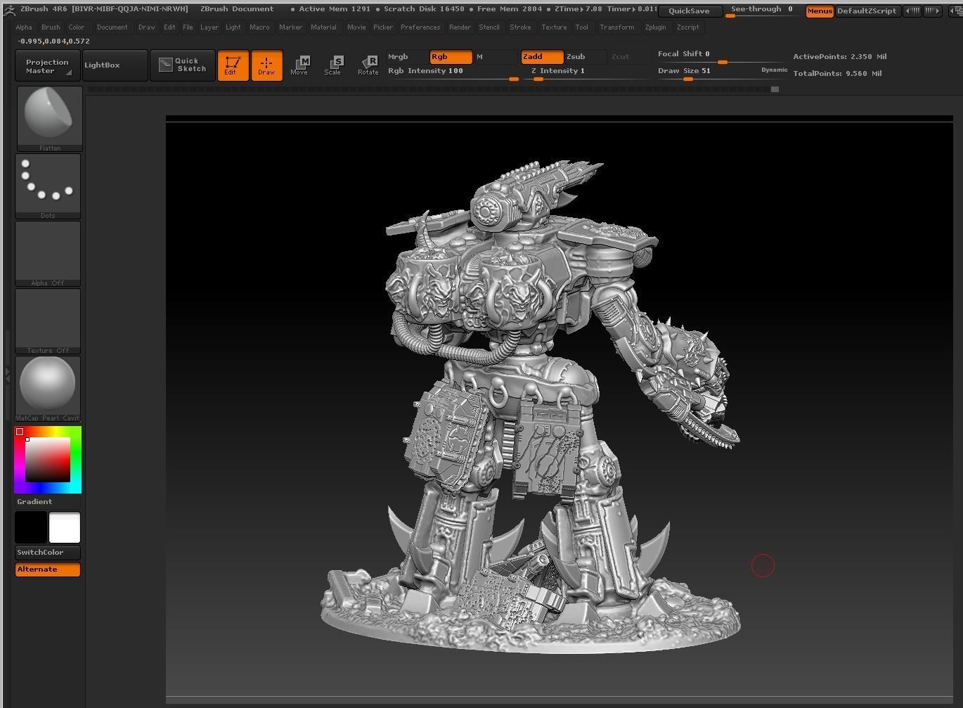 EPIC - ARMAGEDDON titan set 3 - The RhinoHunter 3D print model_7