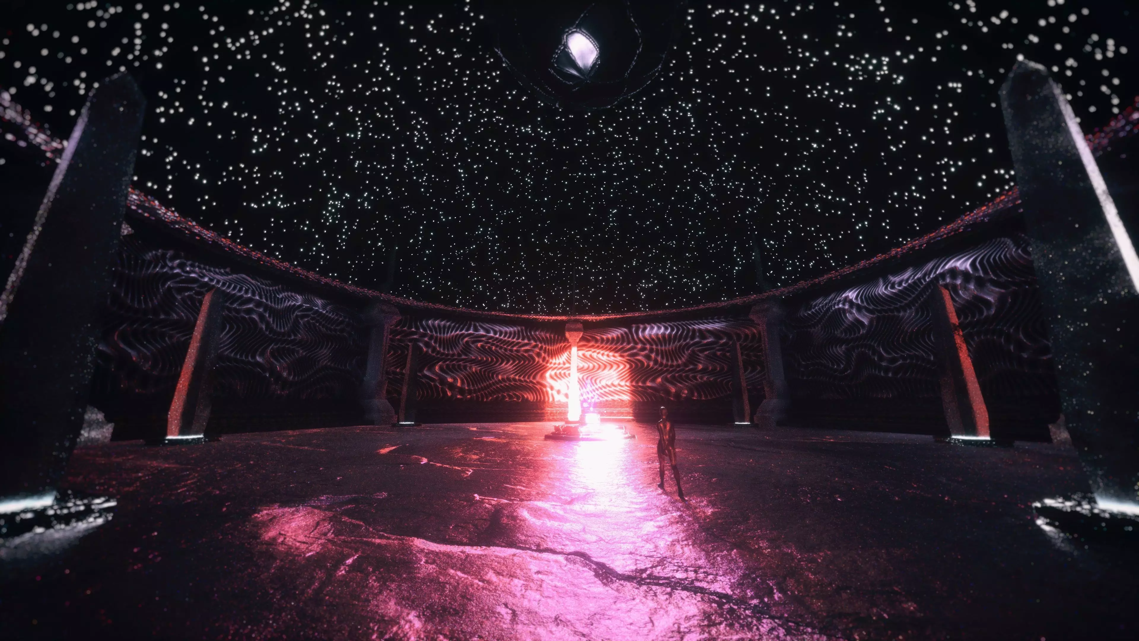 Alien Temple 3D model_0