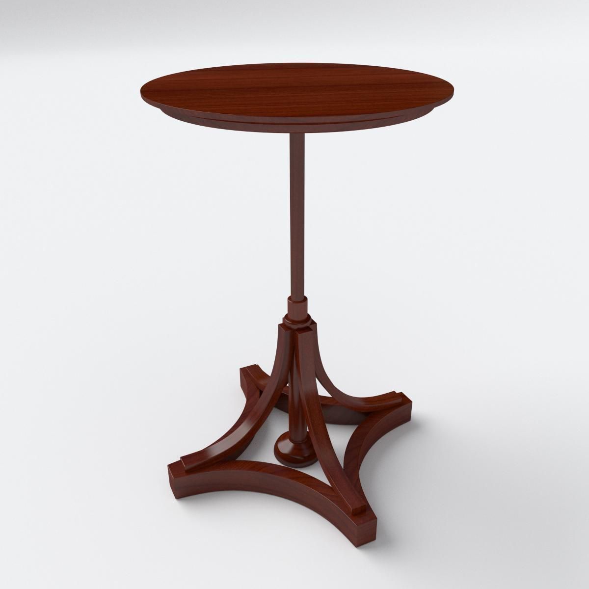 Side Table 3D model_4