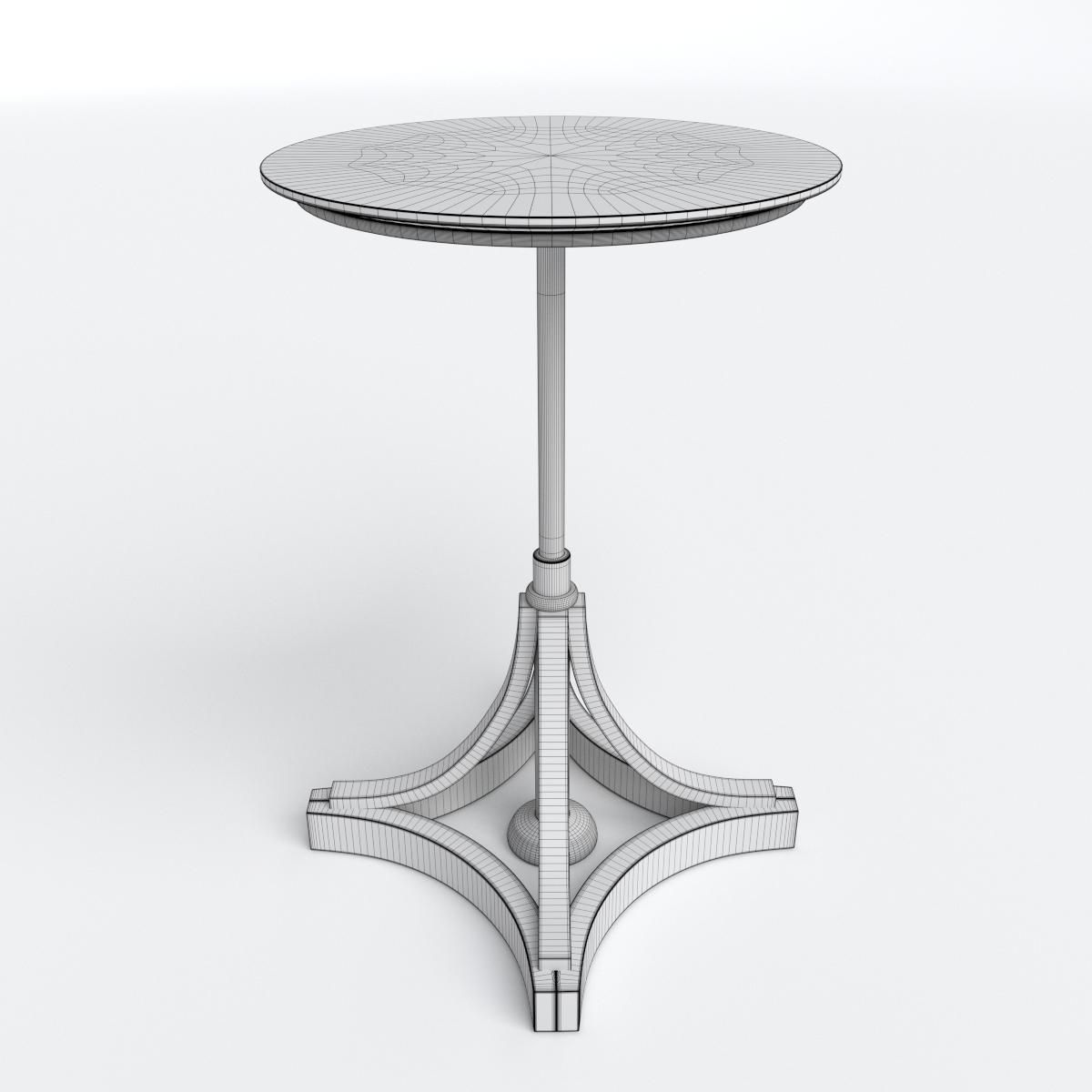 Side Table 3D model_2
