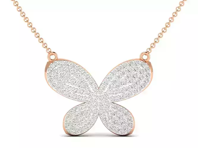 Women necklace 3dm stl render detail  3D print model