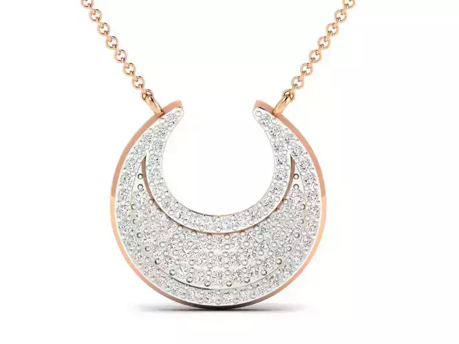 Women necklace 3dm stl render detail  3D print model