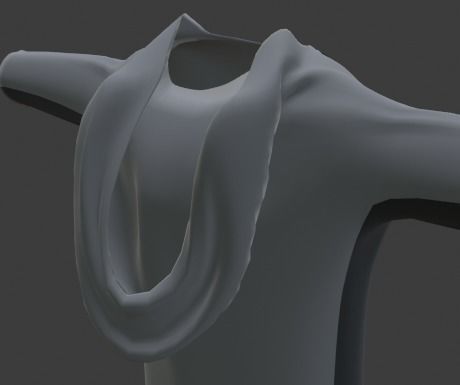 Hoodie shirt 3D model_2