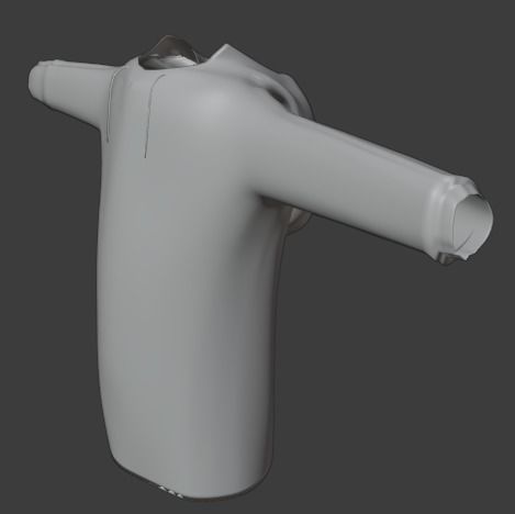 Hoodie shirt 3D model_4