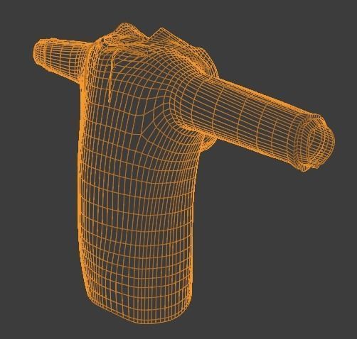 Hoodie shirt 3D model_7