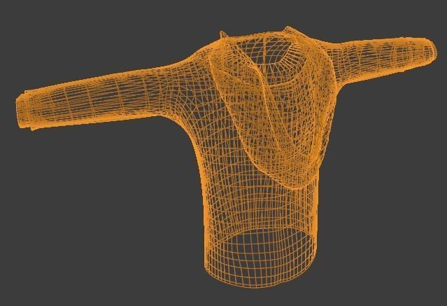 Hoodie shirt 3D model_18