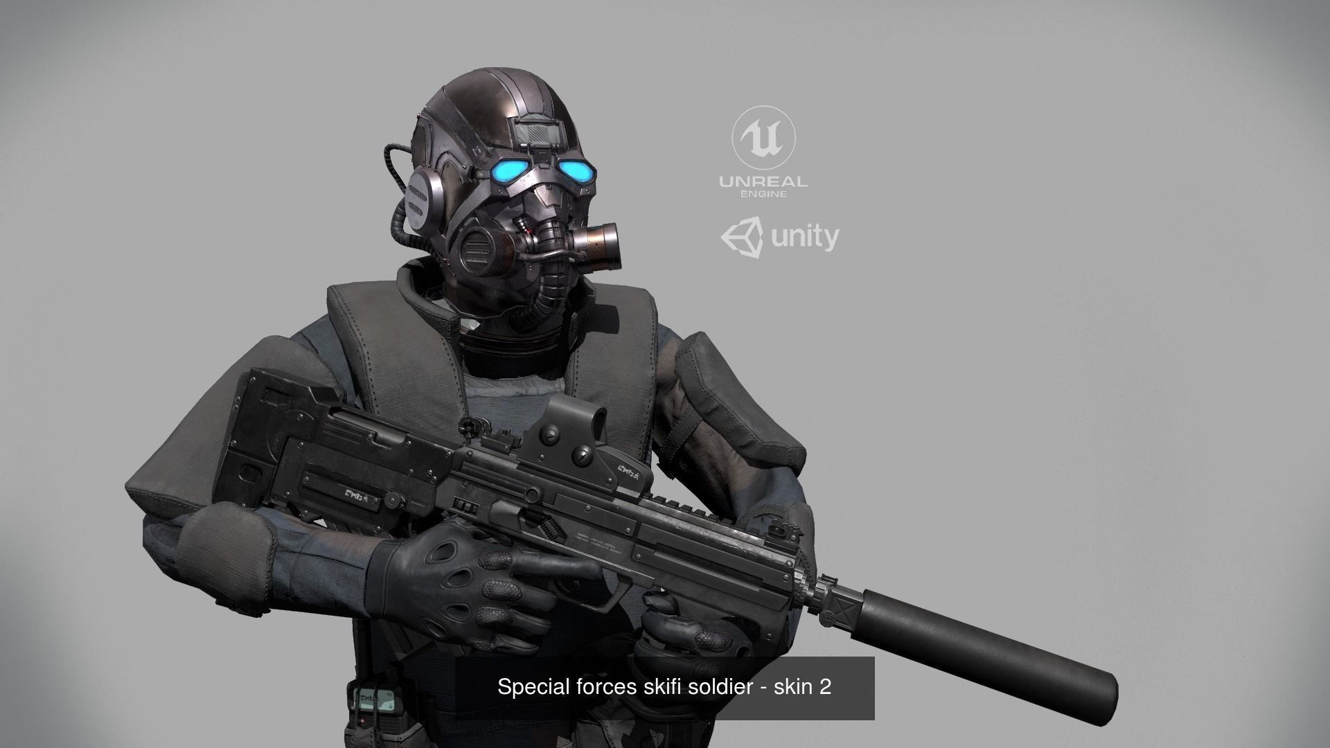 Military Men -   Bandits    sci-fi    soldiers     3D Model Collection_5