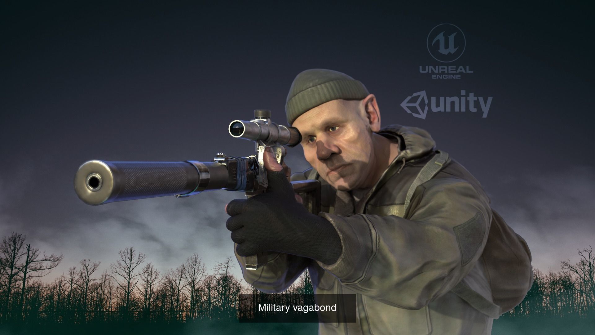 Military Men -   Bandits    sci-fi    soldiers     3D Model Collection_3