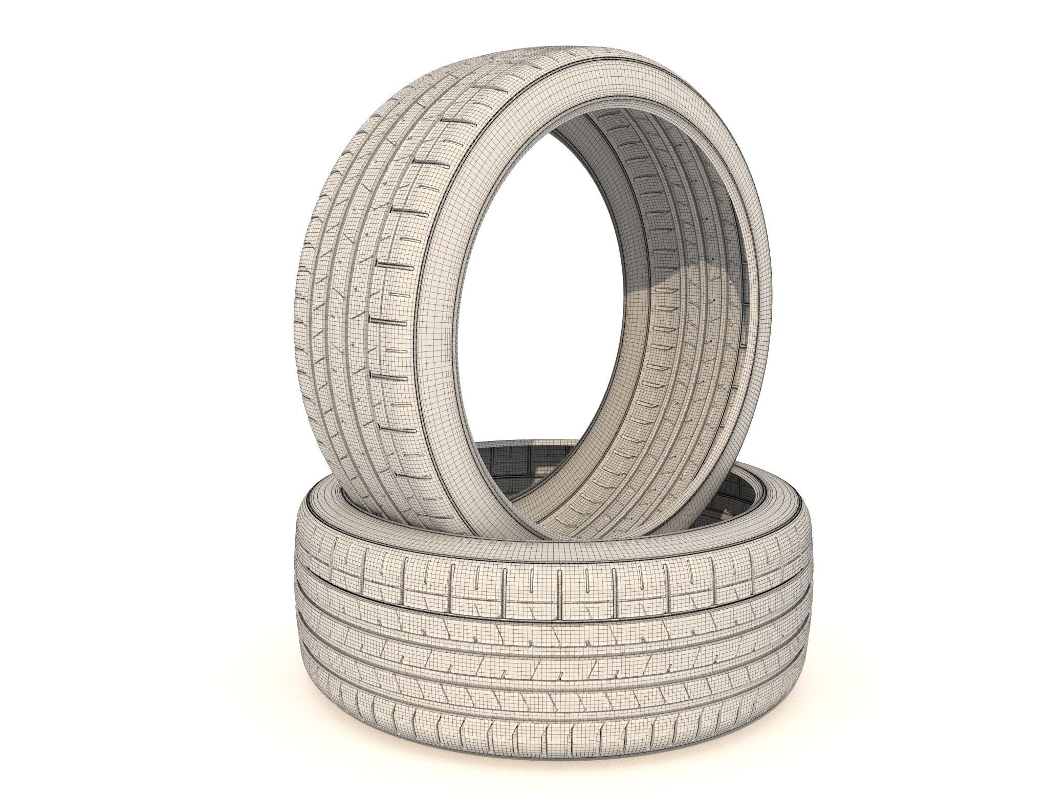 Tires Perelli Pzero 3D model_7