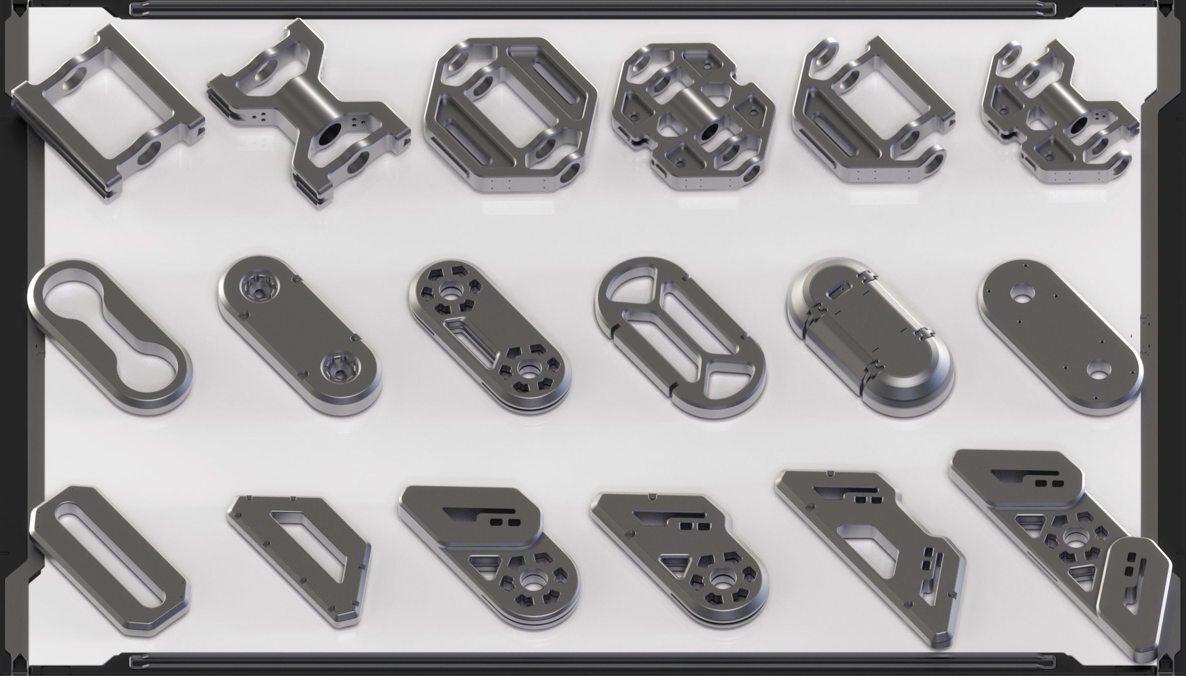 Hard Surface Sci-Fi Kitbash 350 DETAILS 3D model_13