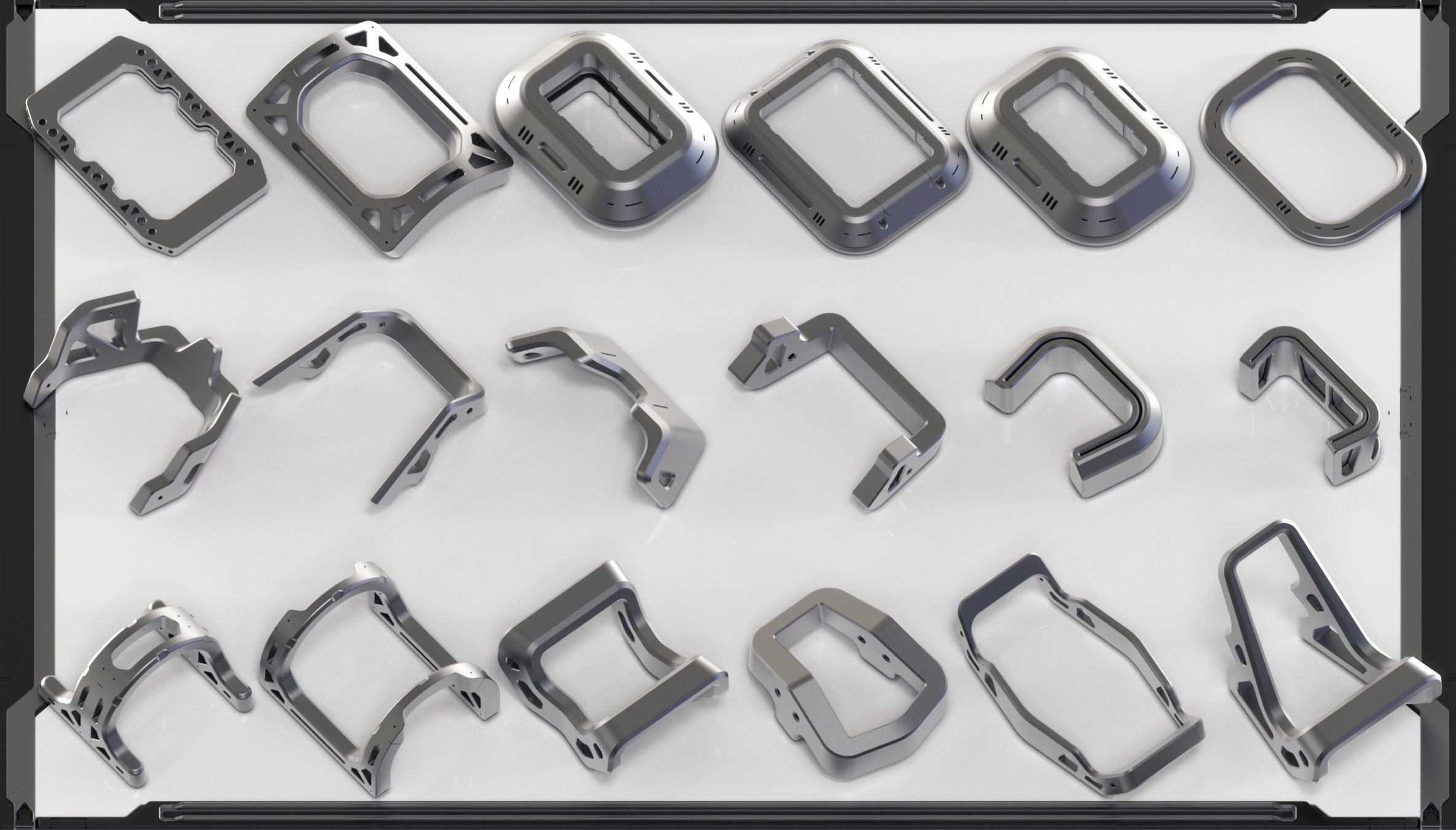 Hard Surface Sci-Fi Kitbash 350 DETAILS 3D model_15