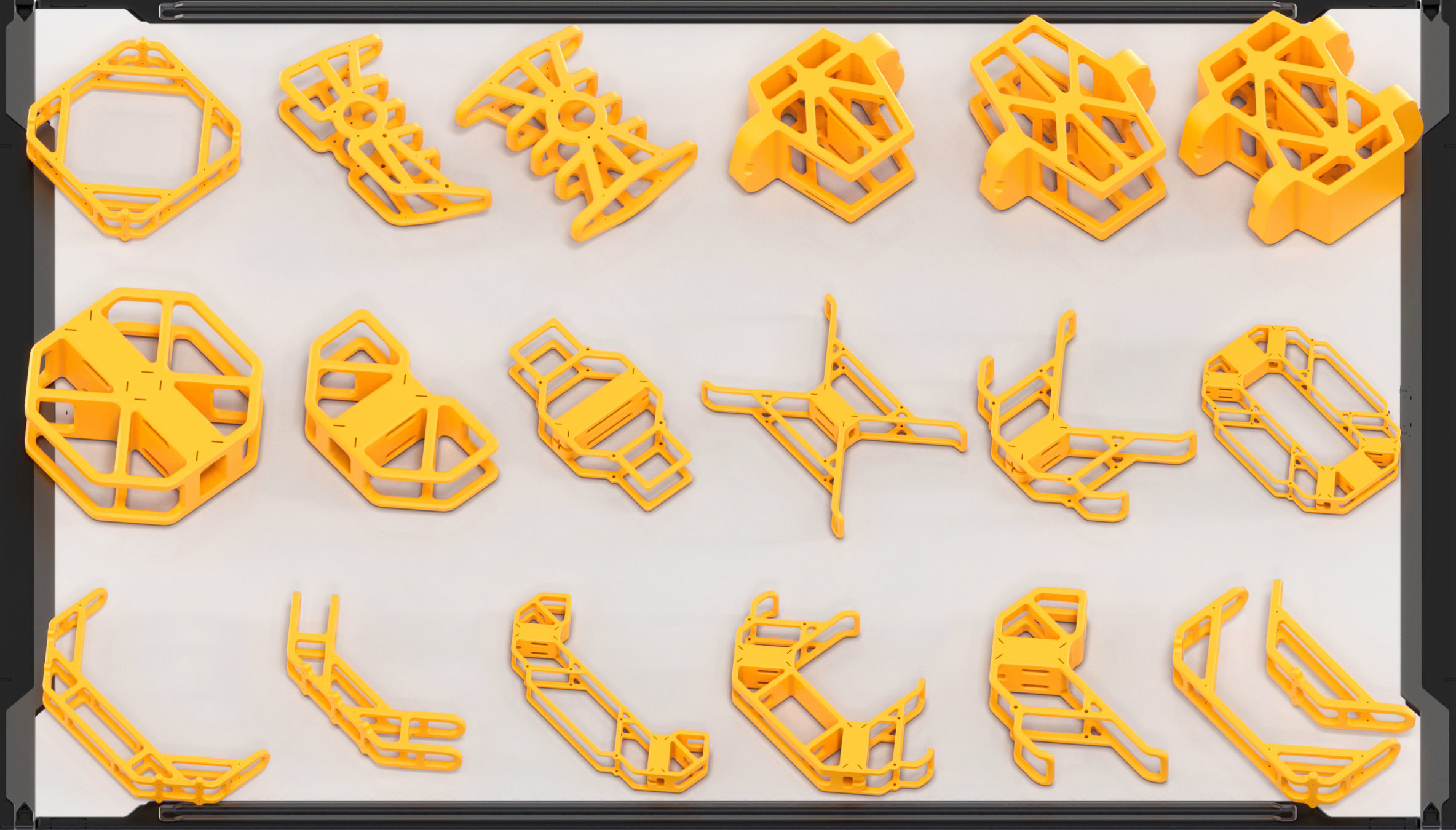 Hard Surface Sci-Fi Kitbash 350 DETAILS 3D model_10