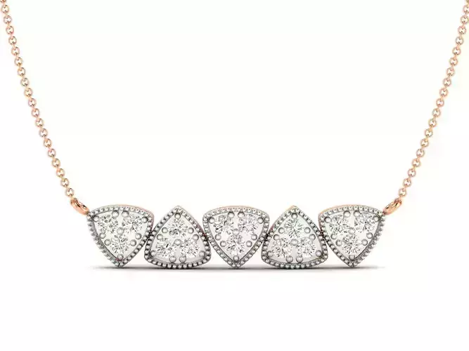 Women necklace 3dm stl render detail  3D print model