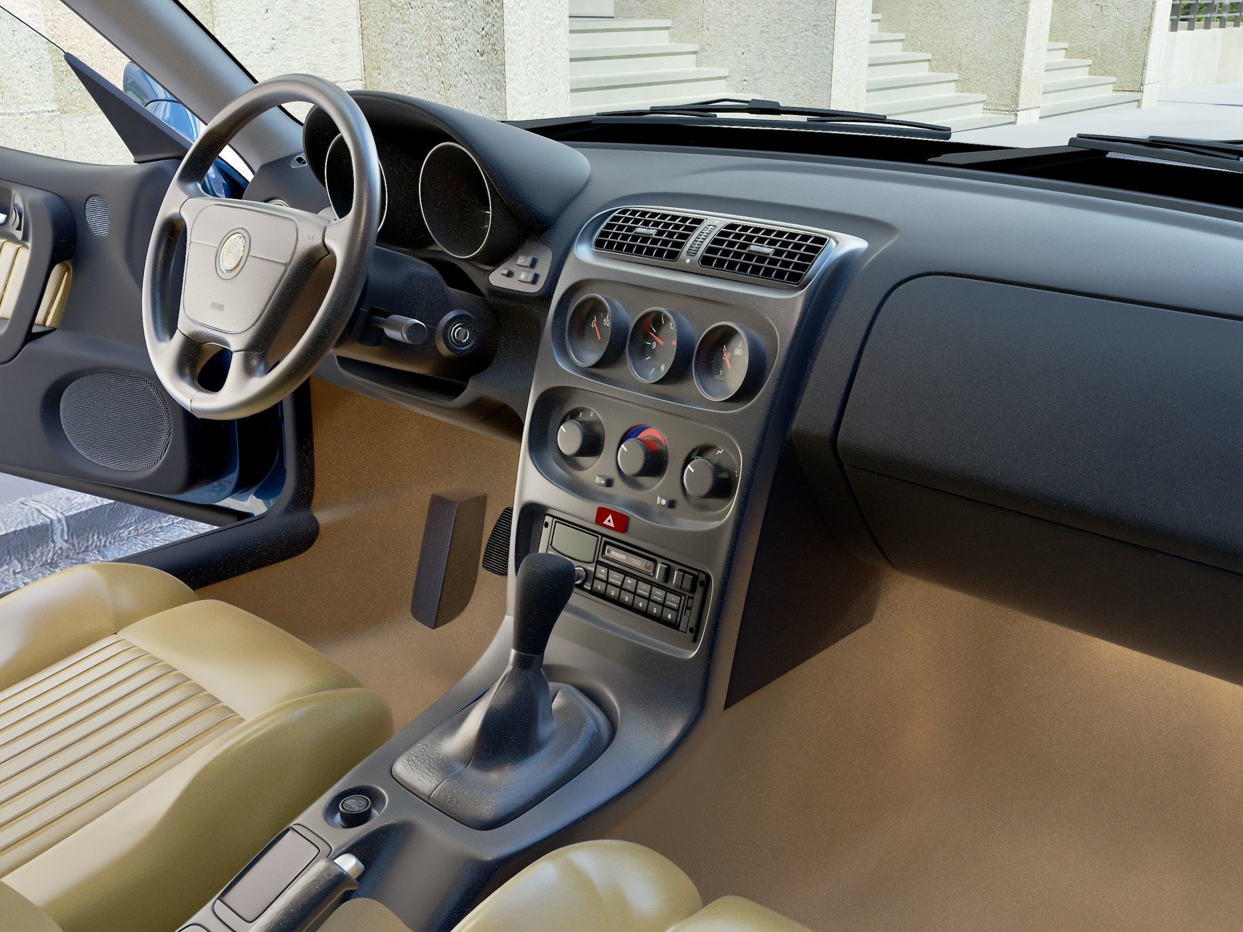 Alfa Romeo GTV 1995 3D model_9