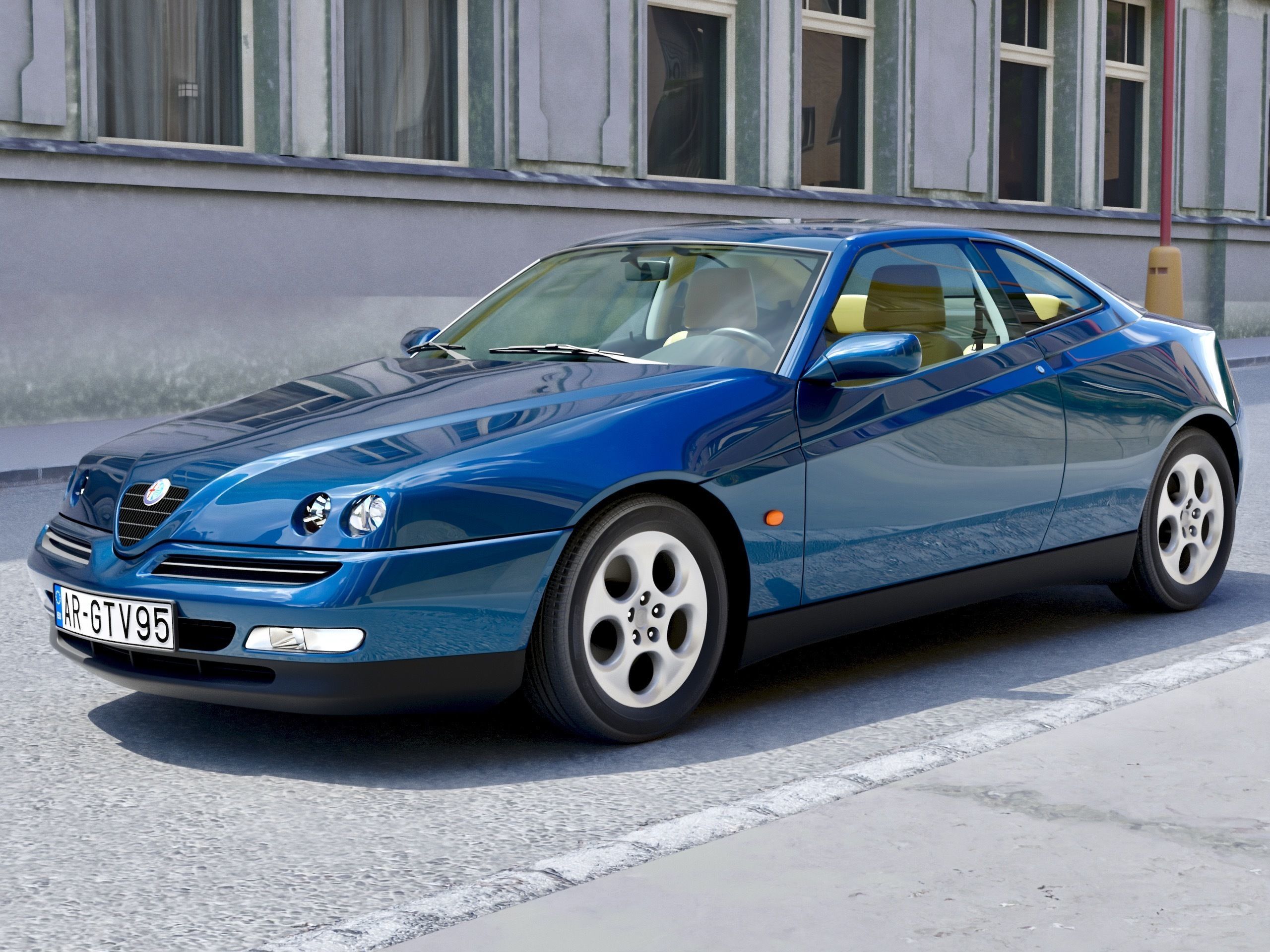 Alfa Romeo GTV 1995 3D model_5