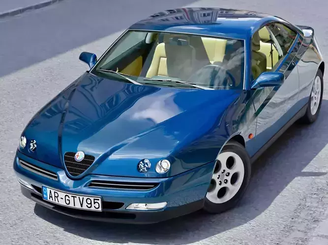 Alfa Romeo GTV 1995 3D model