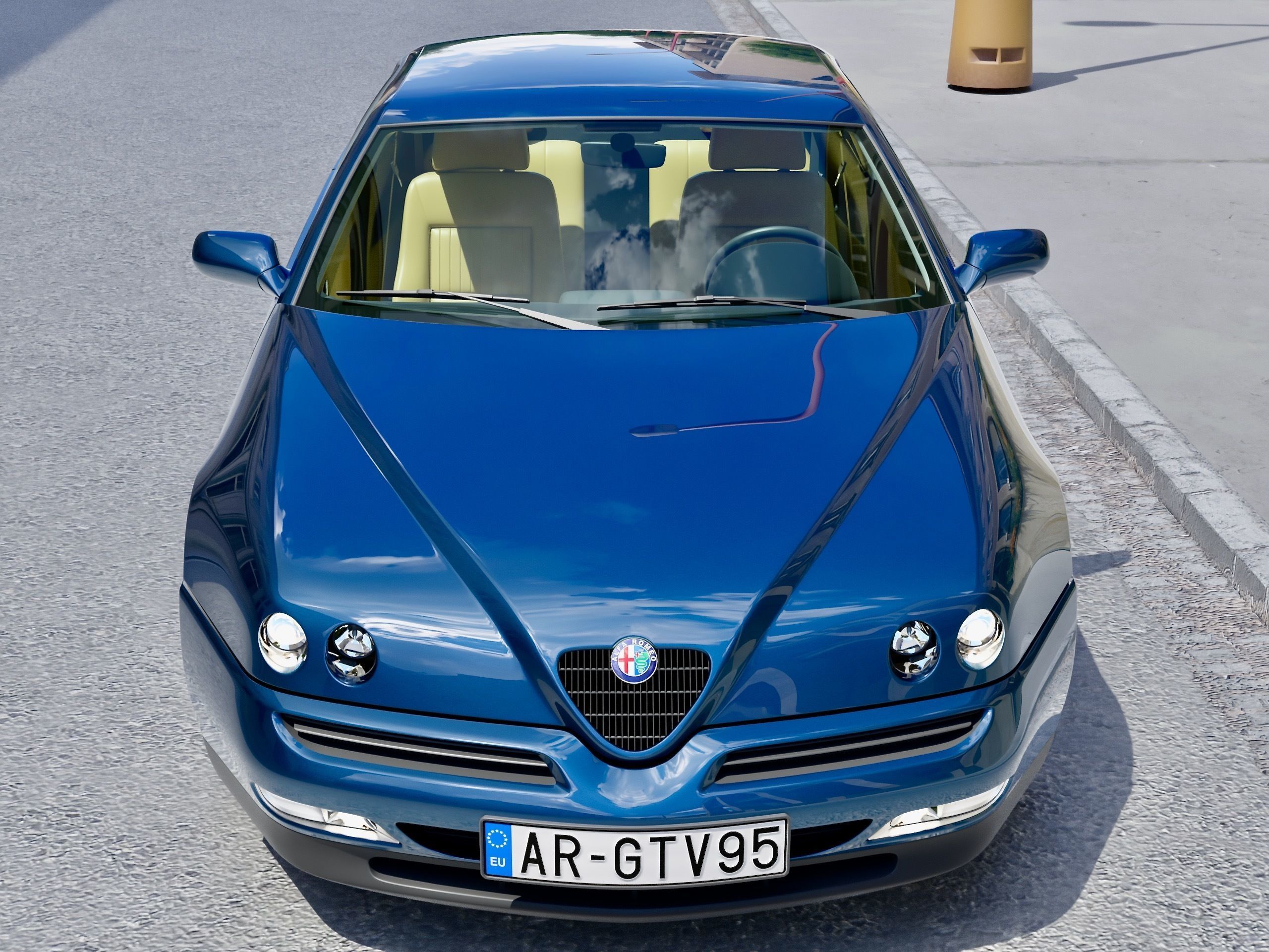 Alfa Romeo GTV 1995 3D model_2
