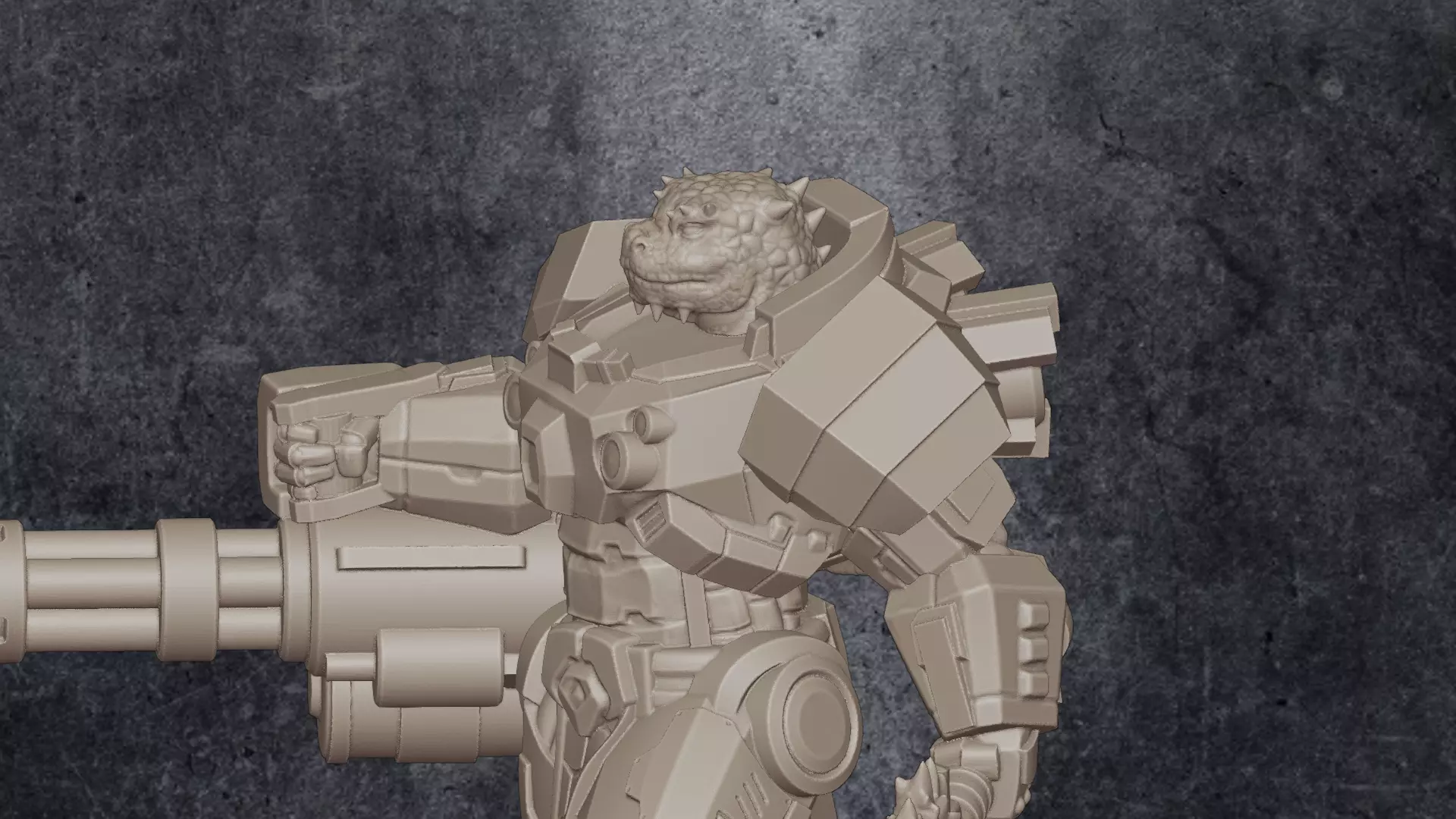 Kogot - Vesk mercenary 3D print model_0