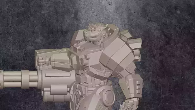 Kogot - Vesk mercenary 3D print model
