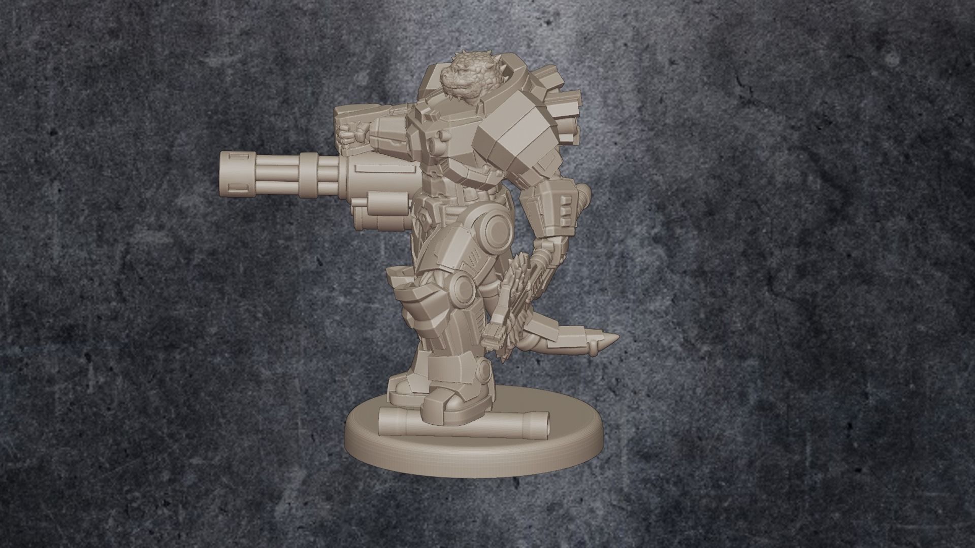 Kogot - Vesk mercenary 3D print model_3