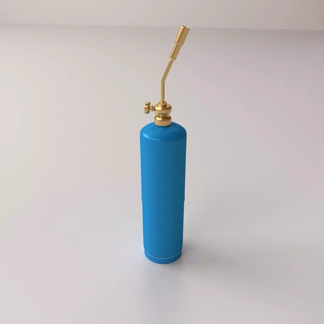 Propane Torch 3D model_0