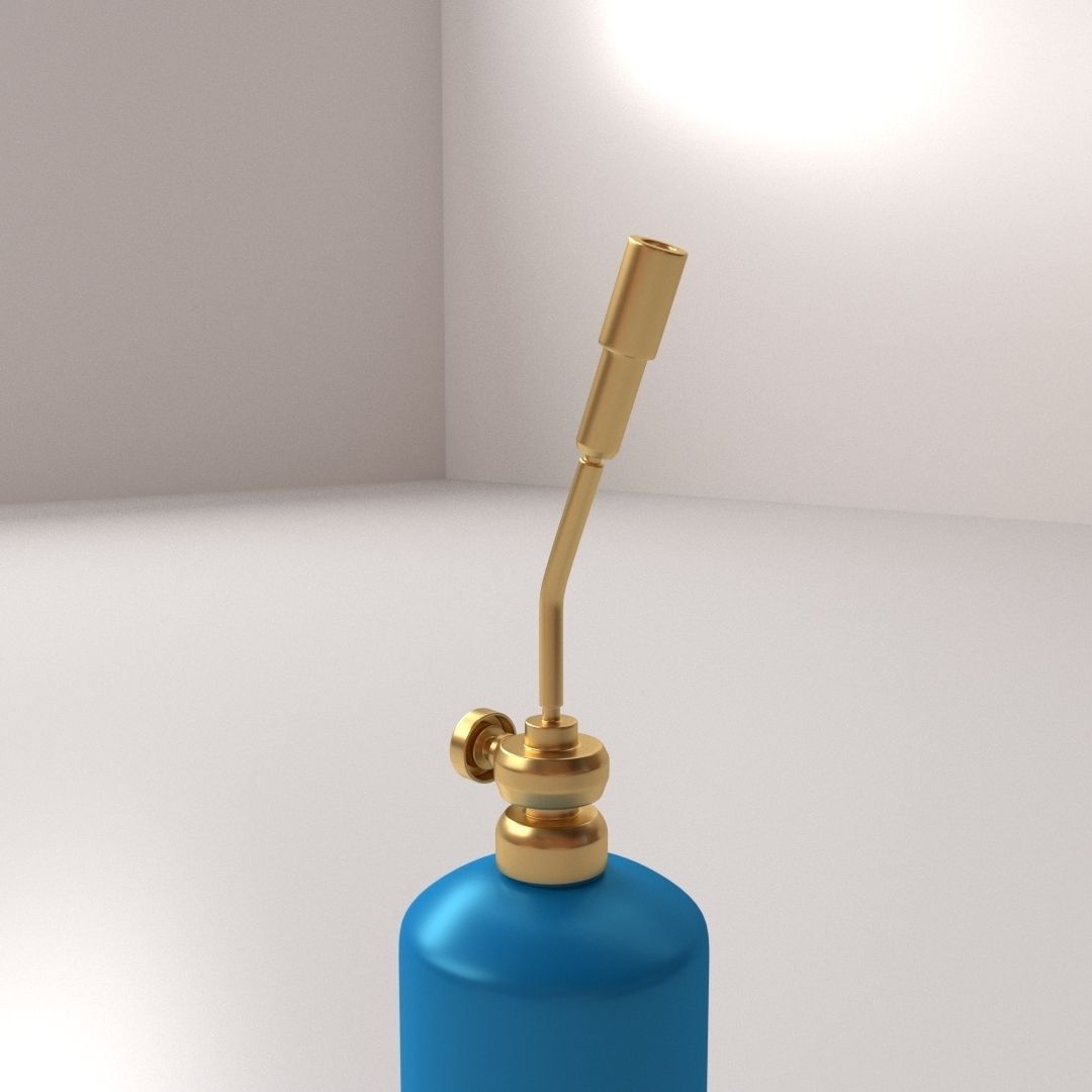 Propane Torch 3D model_2