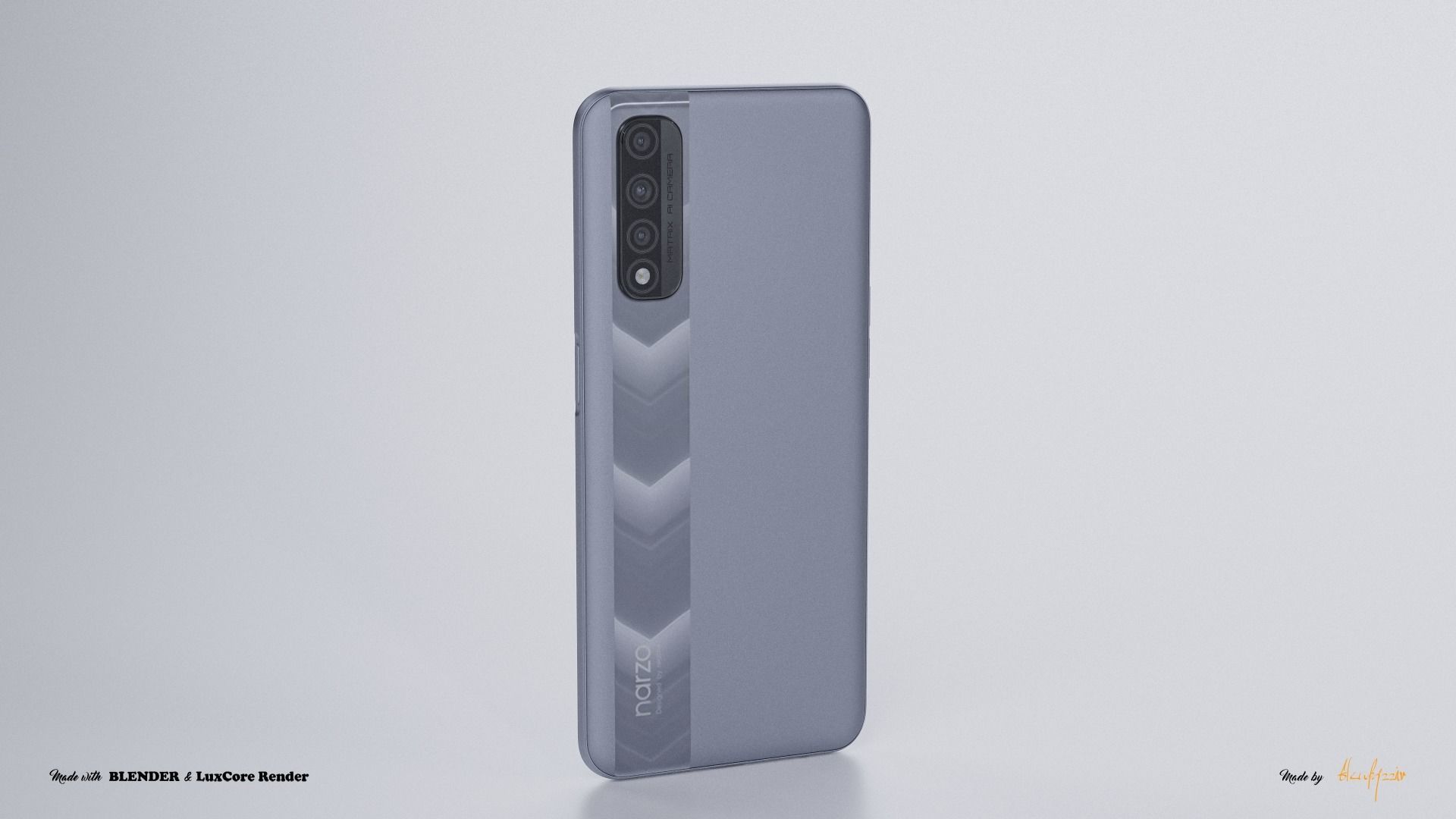 REALME NARZO 30 3D model_5