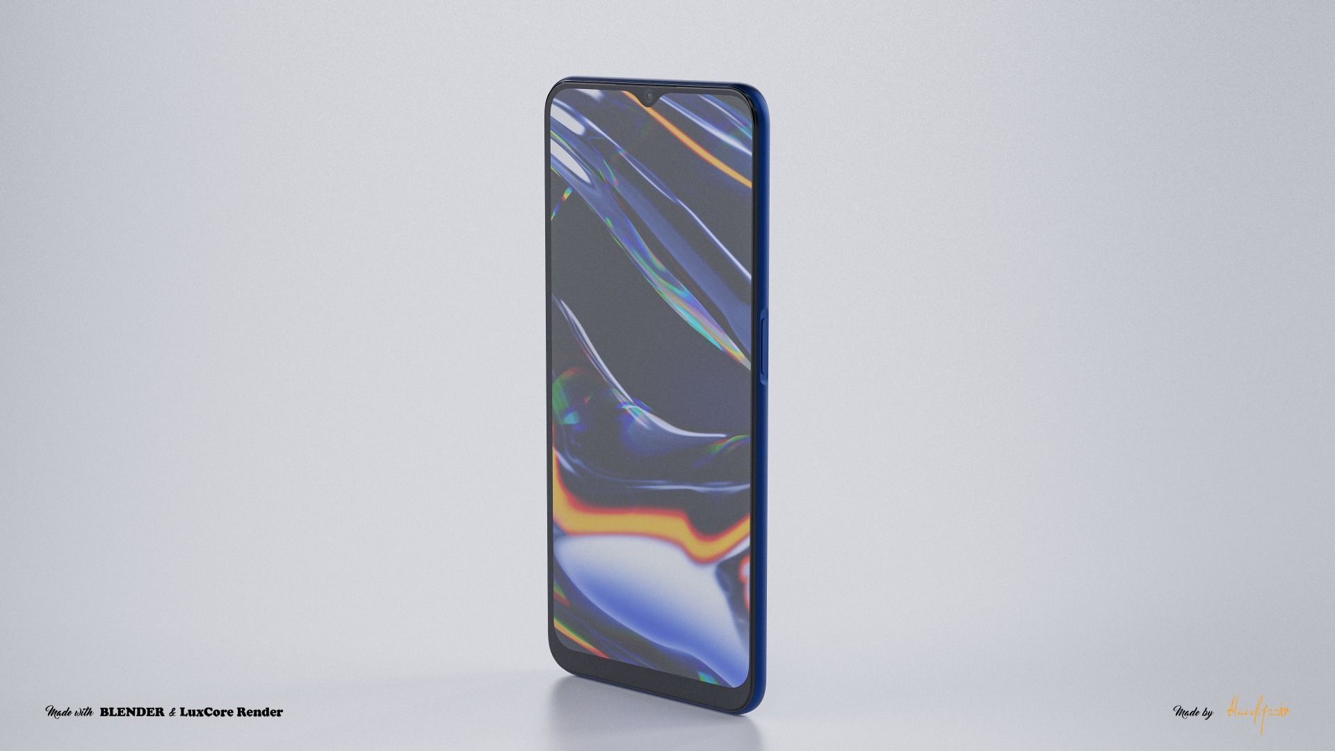 REALME NARZO 30 3D model_2