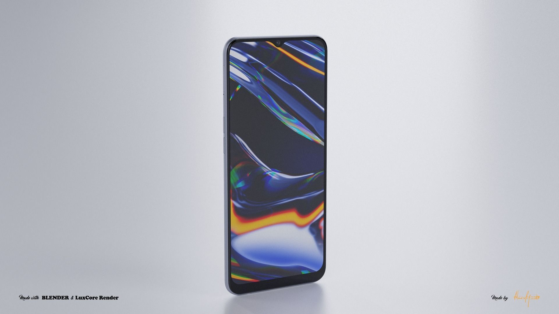 REALME NARZO 30 3D model_11