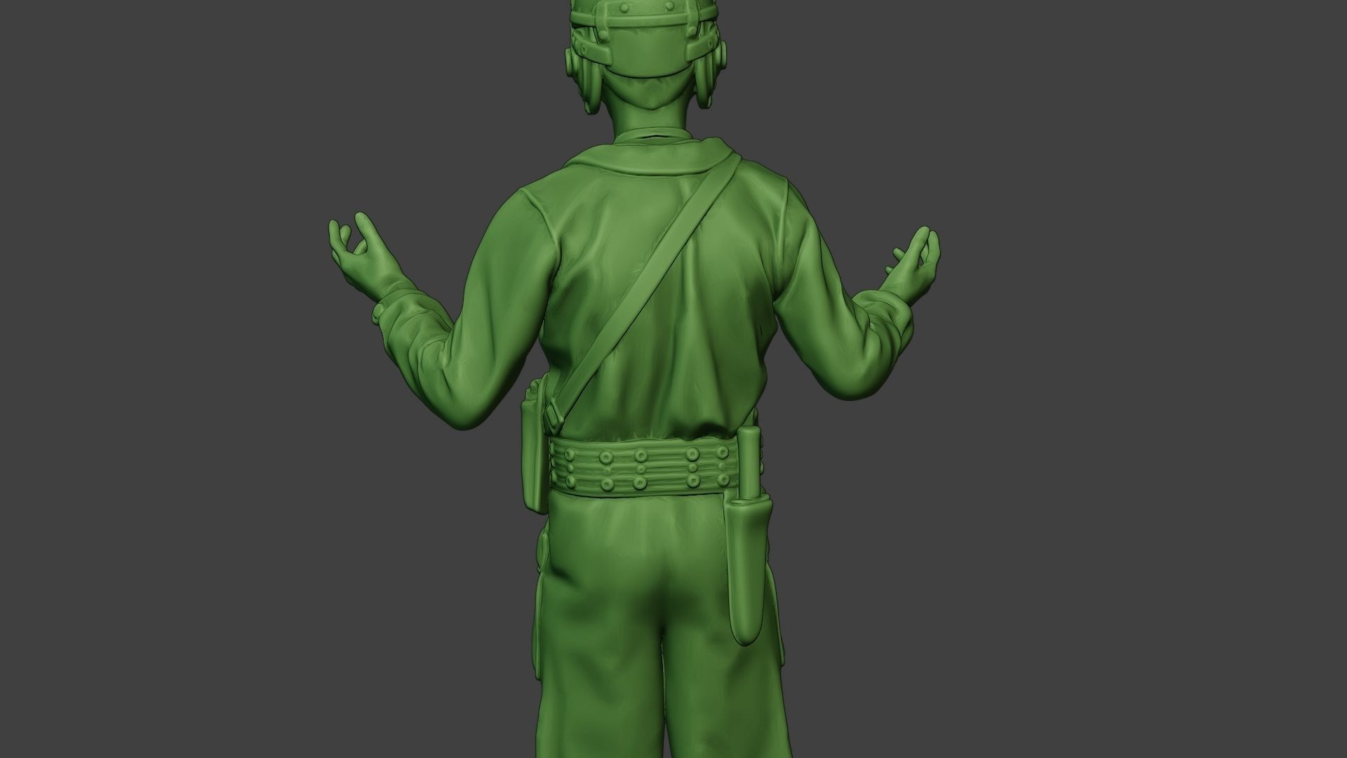 American Tank Crew unit ww2 Talk ATC1 3D print model_21