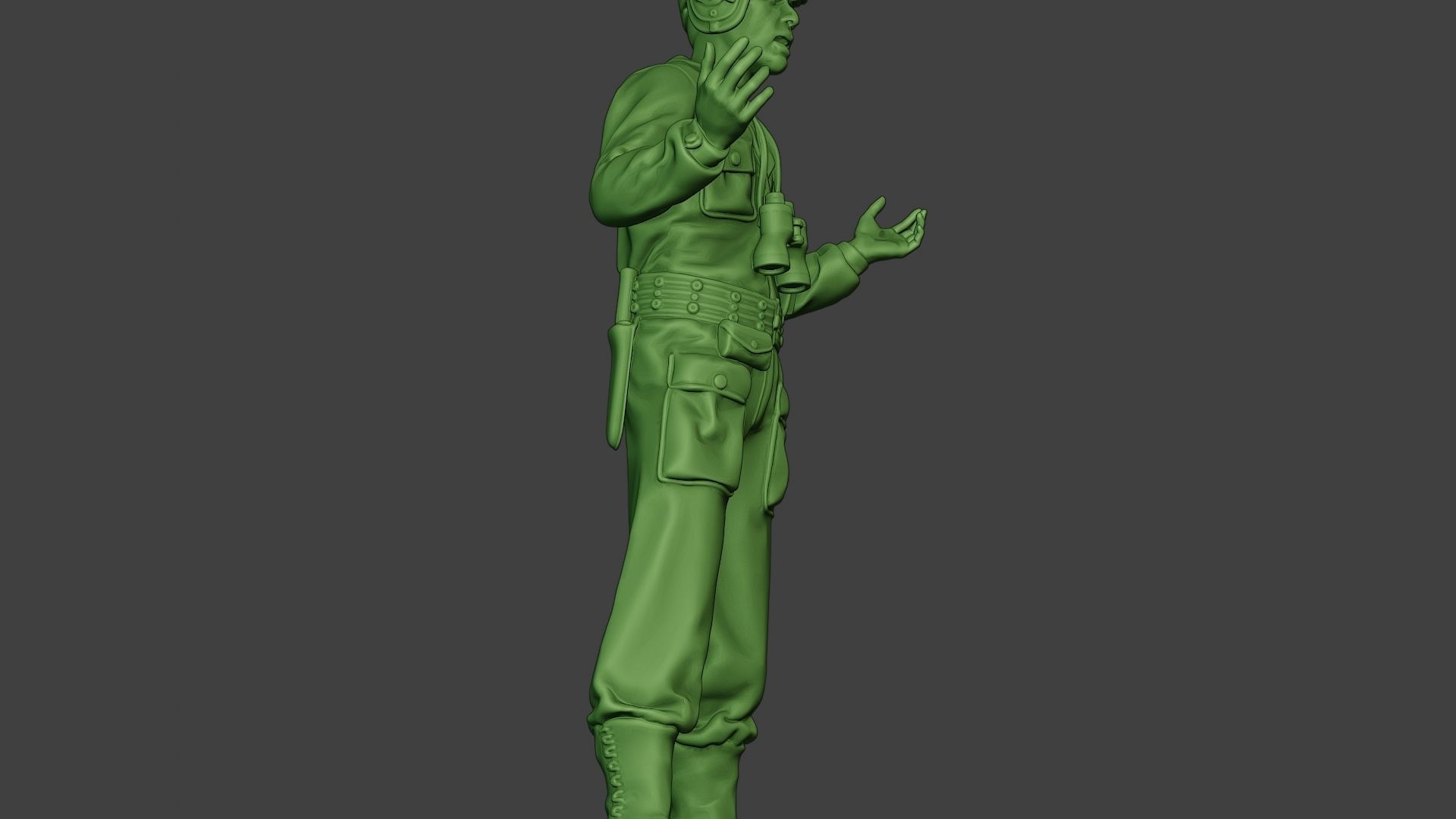 American Tank Crew unit ww2 Talk ATC1 3D print model_29