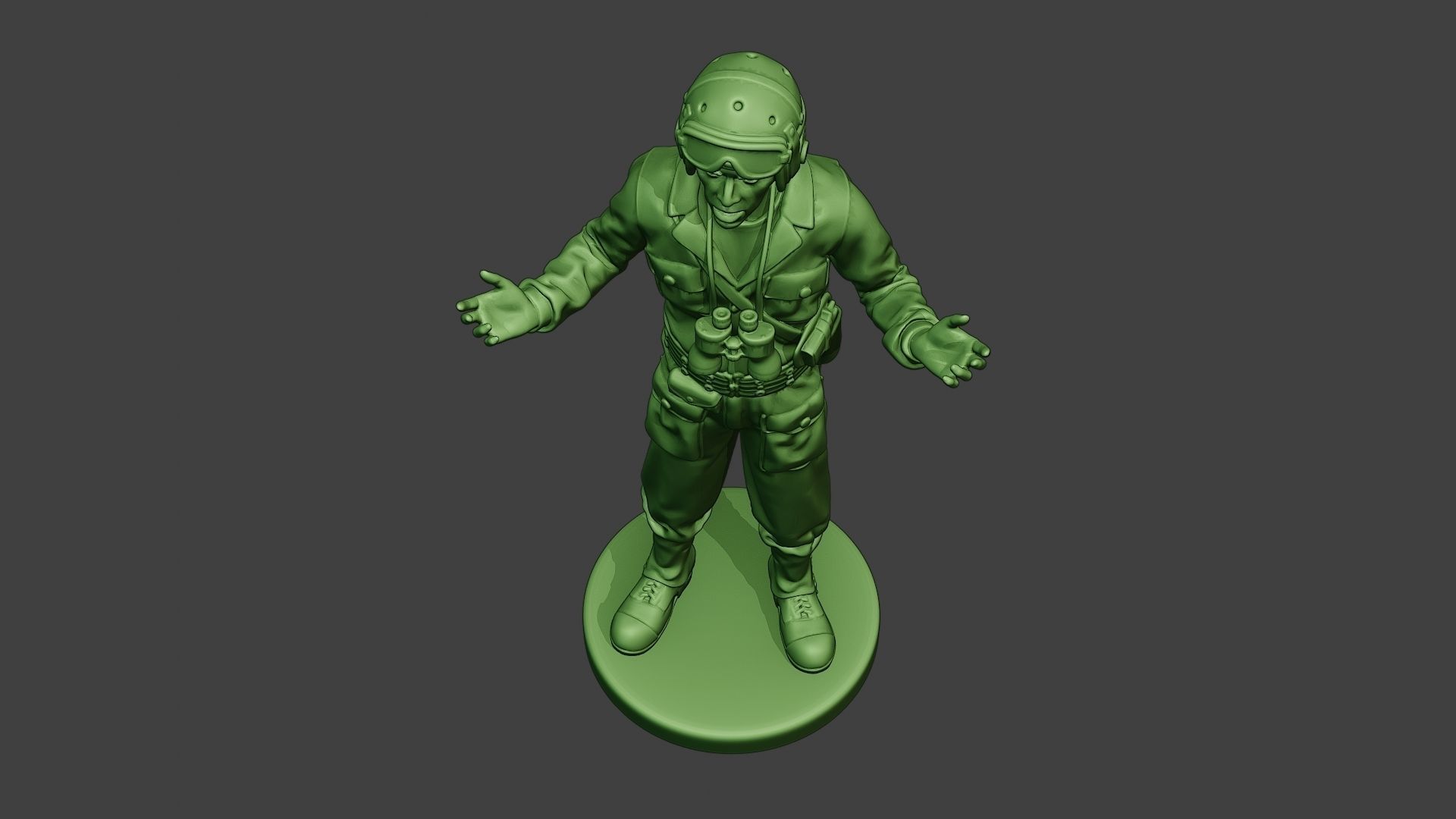 American Tank Crew unit ww2 Talk ATC1 3D print model_14