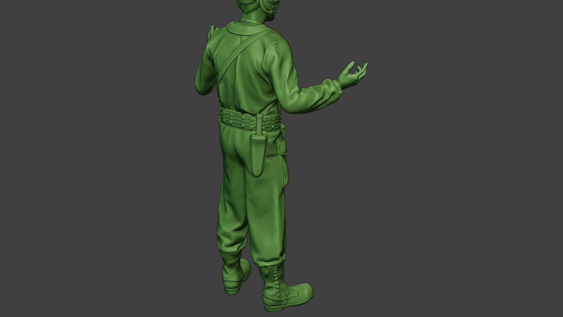 American Tank Crew unit ww2 Talk ATC1 3D print model_24