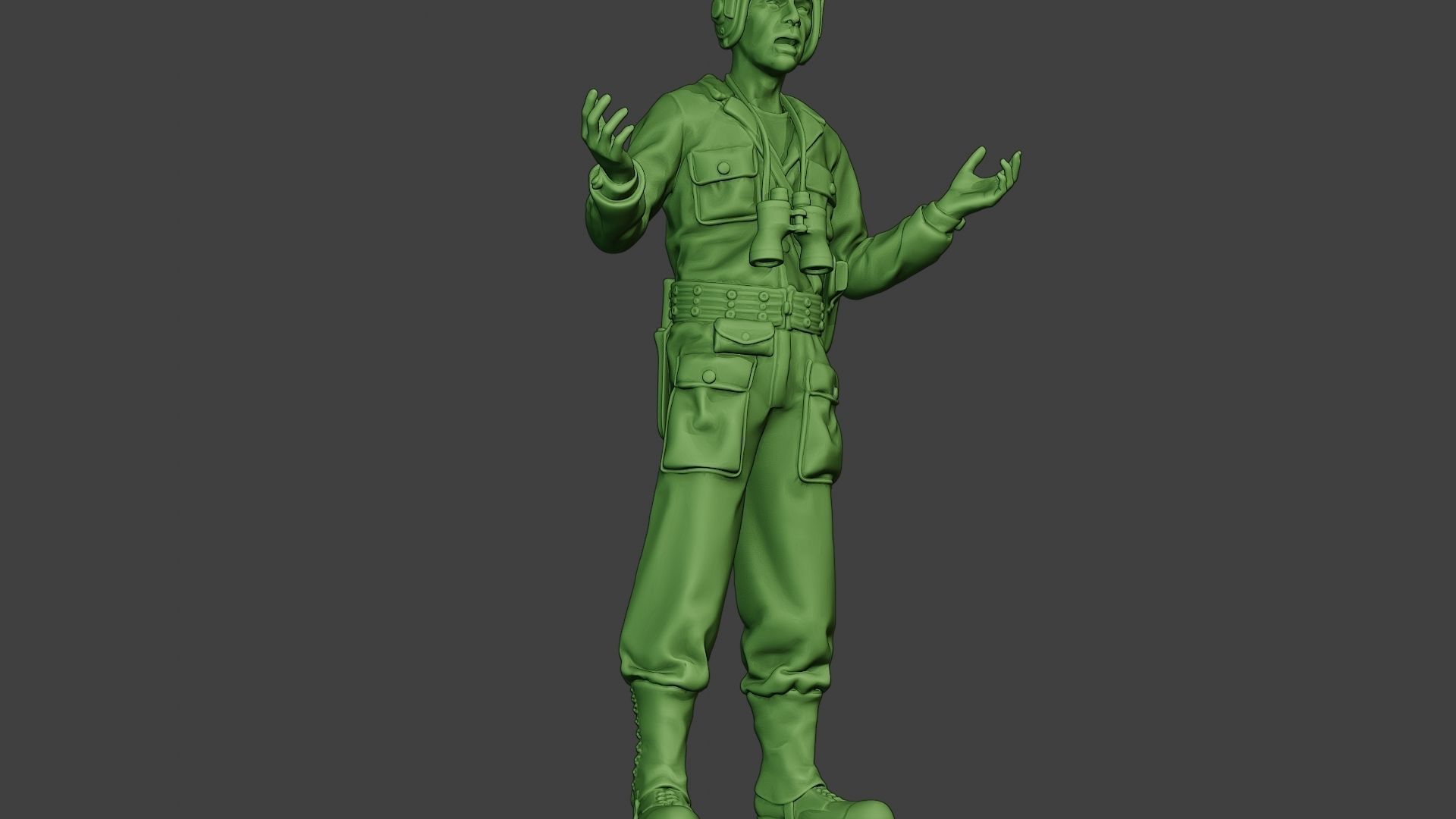 American Tank Crew unit ww2 Talk ATC1 3D print model_13